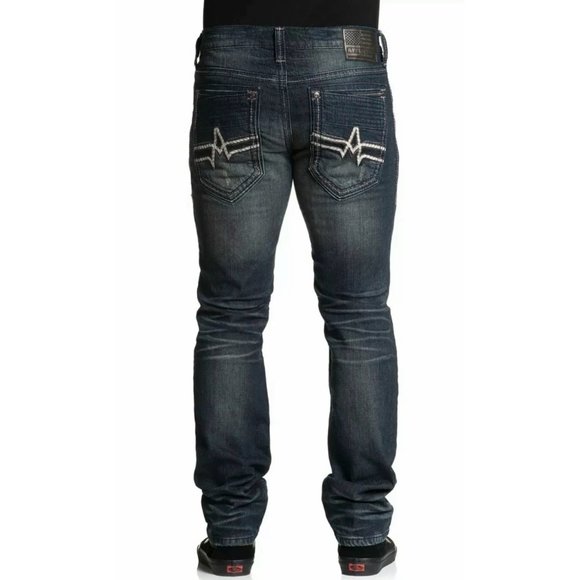 AFFLICTION Men's Denim Jeans GAGE APEX HODGRD - Picture 9 of 9